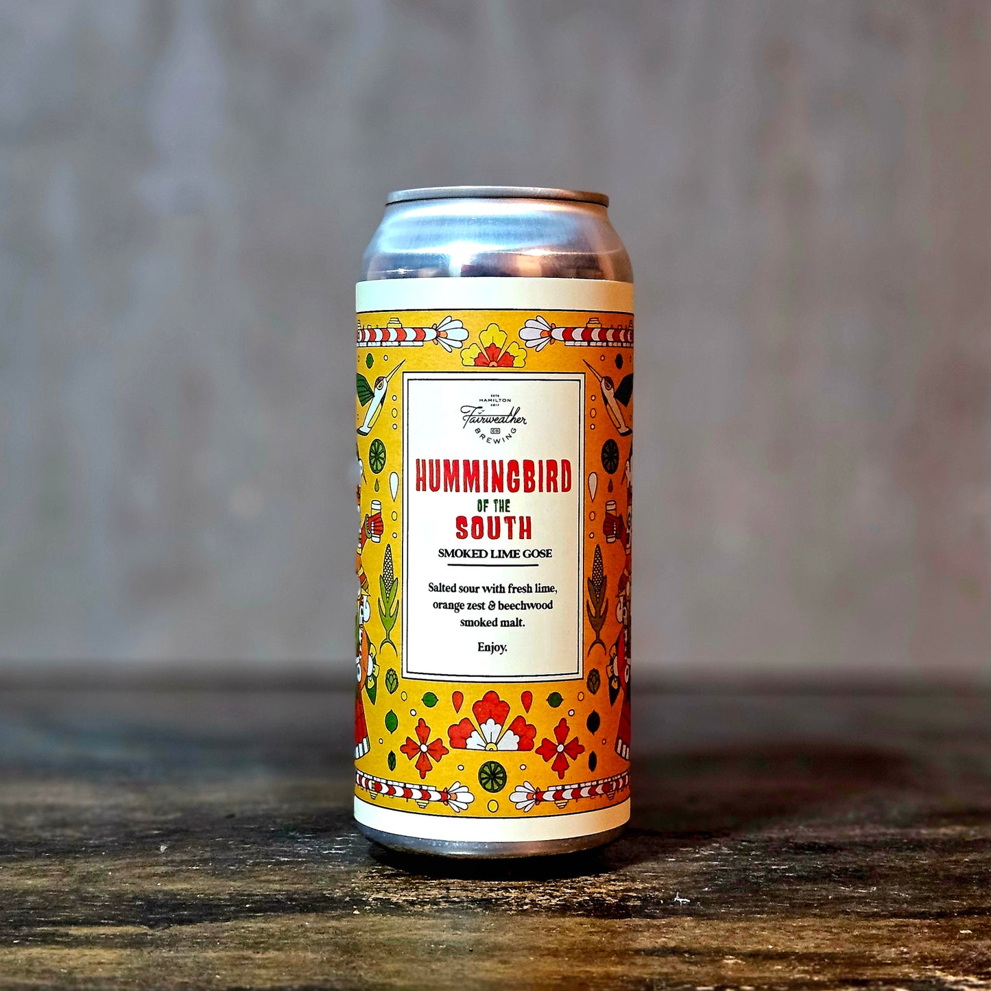 Fairweather "Hummingbird of the South" Smoke & Lime Gose