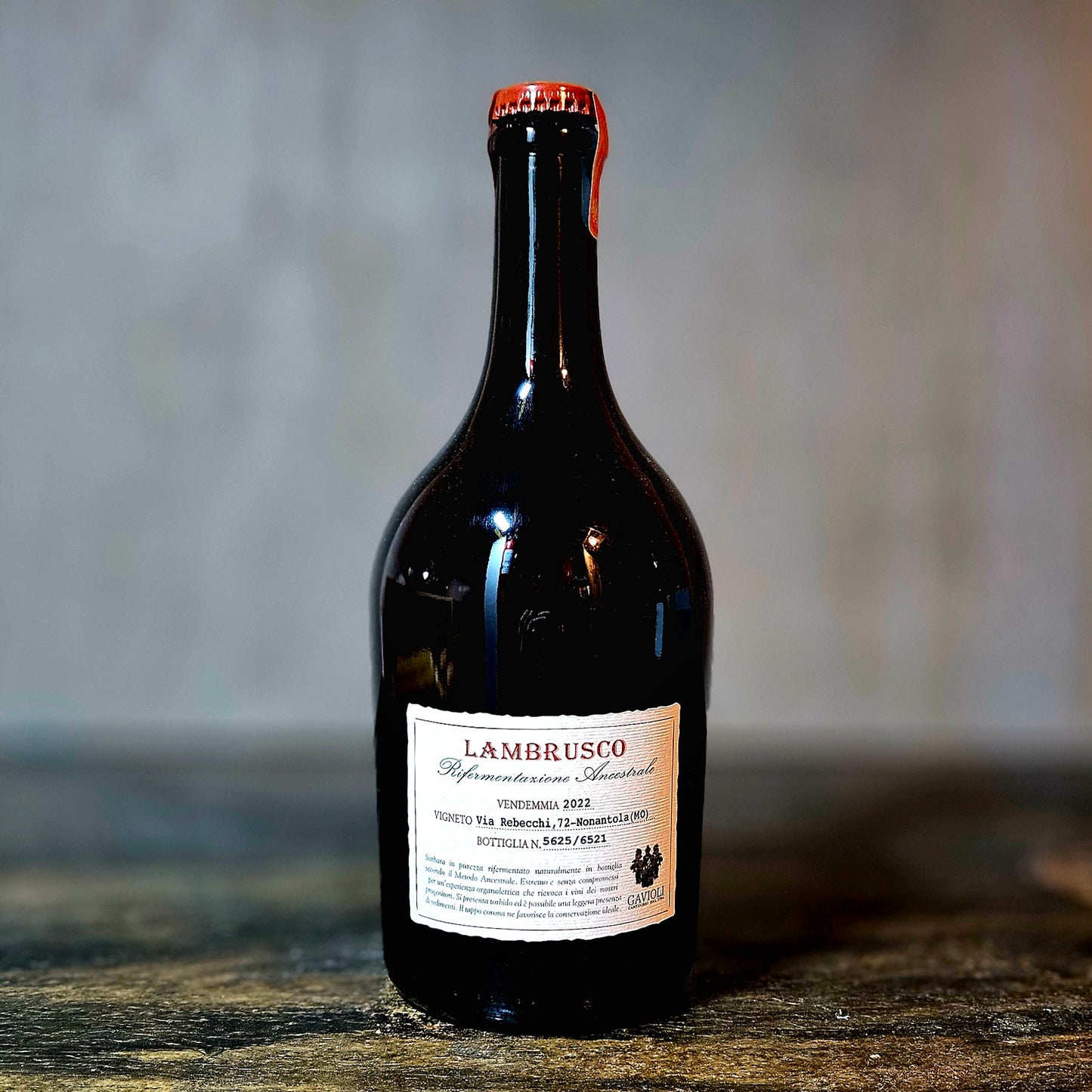 Gavioli - Lambrusco Ancestrale, Lambrusco di Sorbara DOC, Emilia-Romagna, Italy (NV)