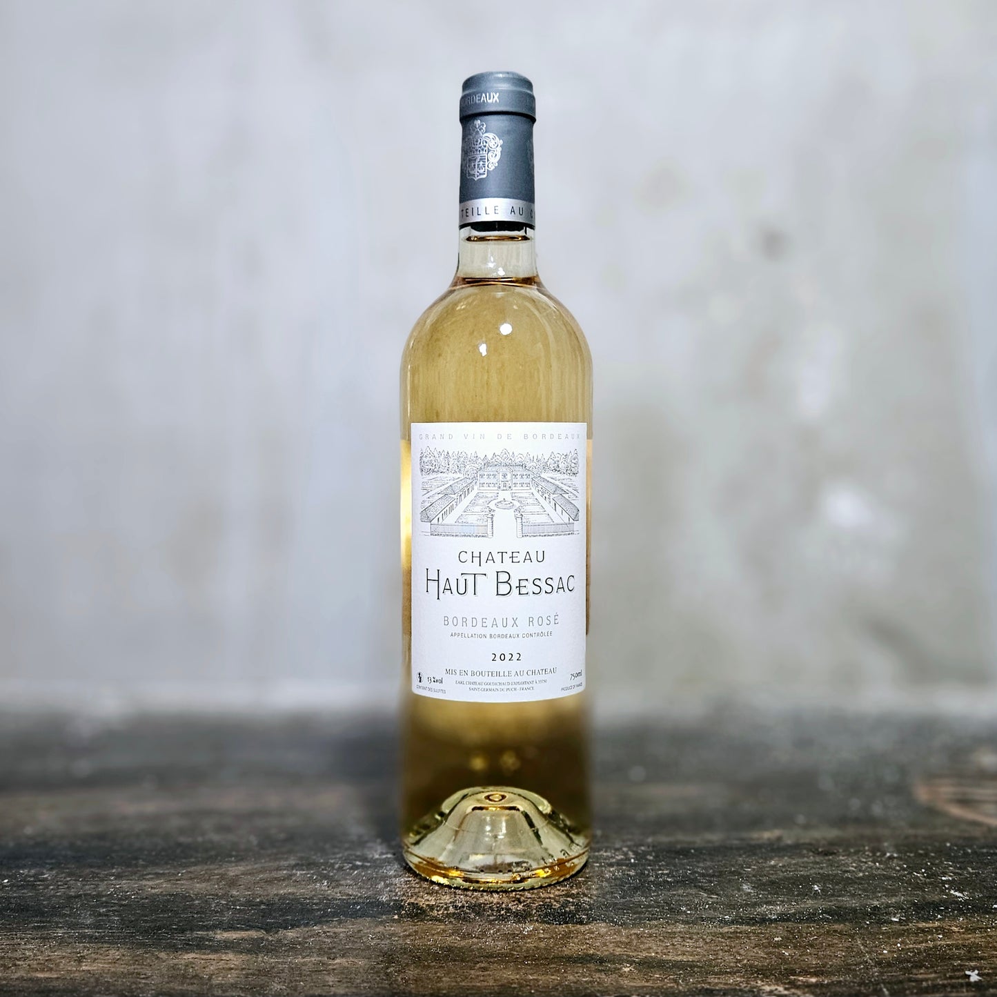 Chateau Haut Bessac - Rosé, Graves de Vayres Rouge AOC, Bordeax, France (2022)