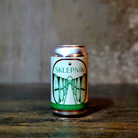 Godspeed "Sklepník" (Pitch Lined) Old Pilsen Style Lager