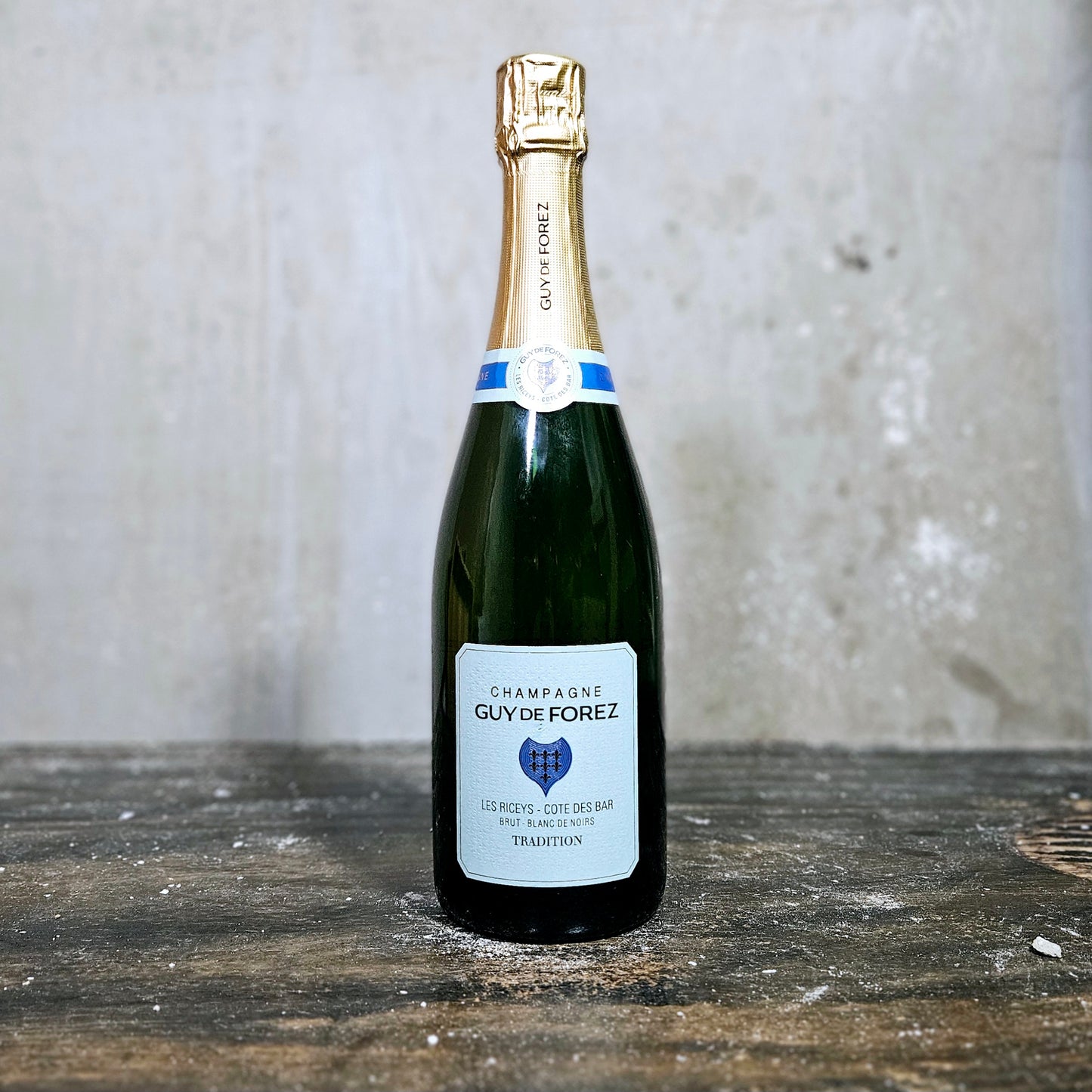 Guy de Forez - ‘Brut Tradition', Blanc de Noirs, Les Riceys, Aube, Champagne, France (NV)