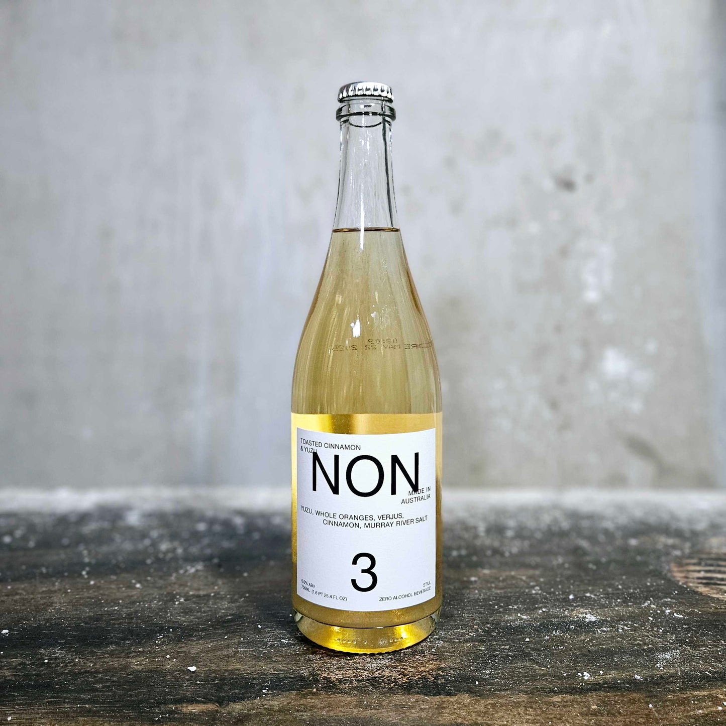 Non - #3, Yuzu, Orange Verjus-based 0% beverage, Australia