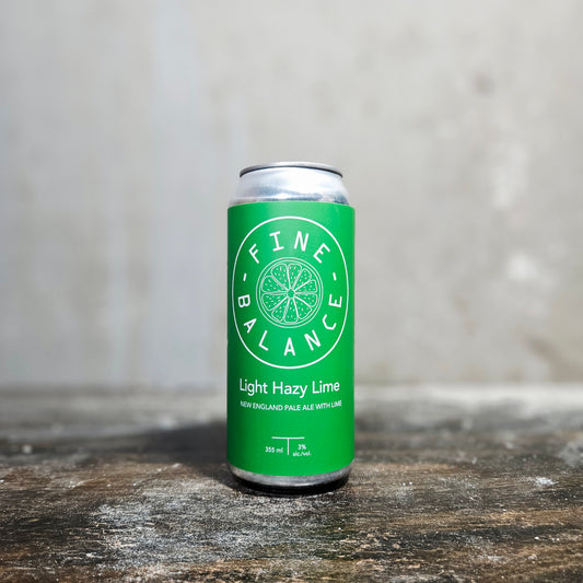 Fine Balance "Light Hazy Lime" Session Pale Ale