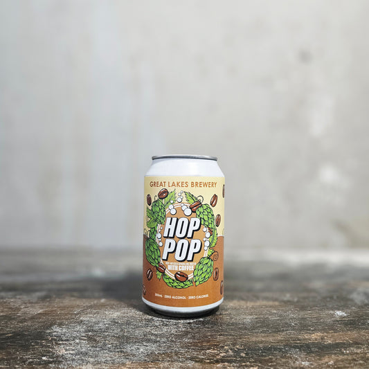 Great Lakes "Coffee Hop Pop" Non-Alc Sparkling Water