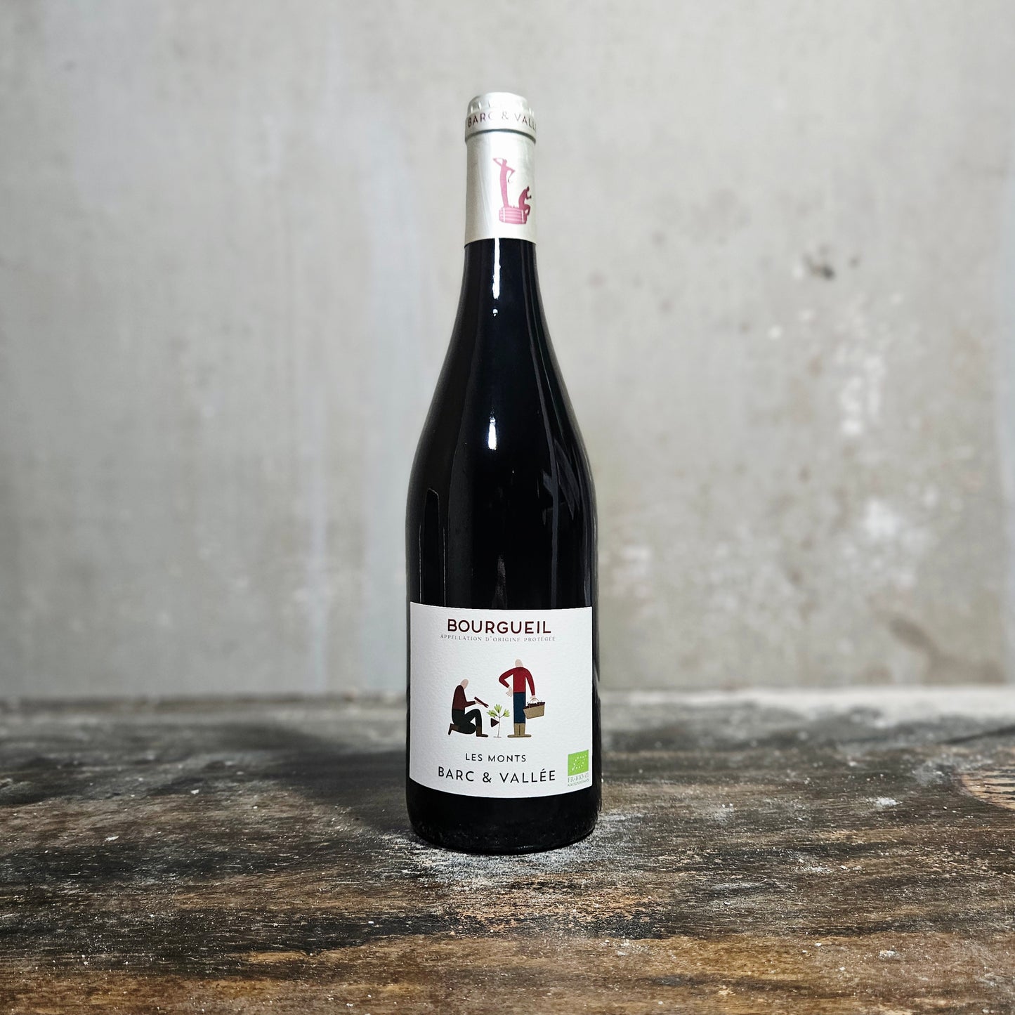 Barc & Vallèe - 'Les Monts' - Cab Franc, Bourgueil, Loire Valley, France (2023)